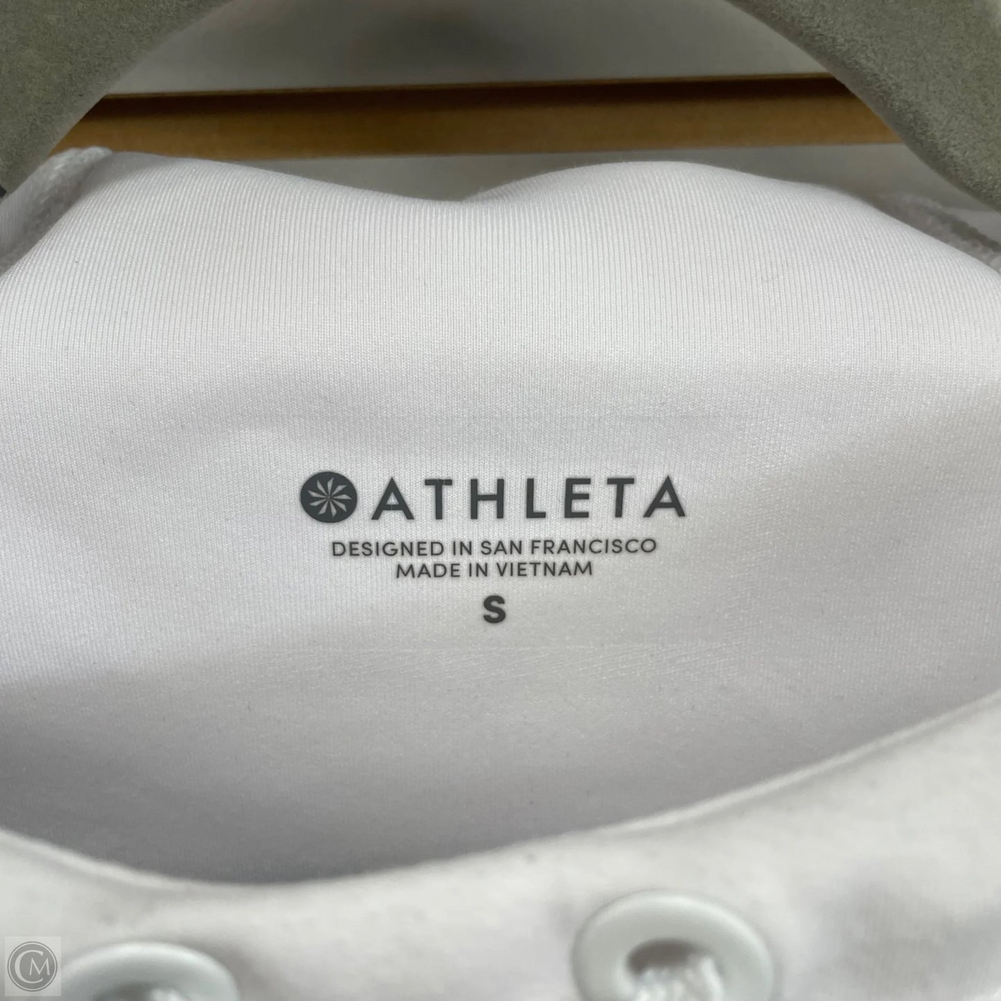 Athletic Sweatshirt Hoodie By Athleta In White, Size: S