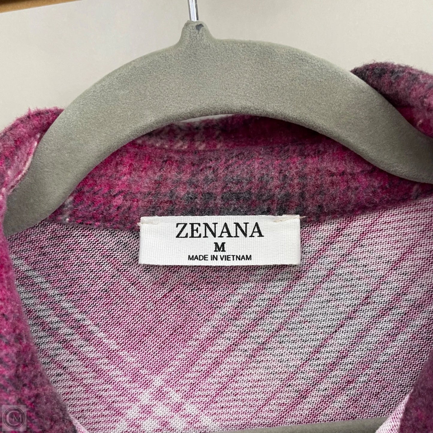 Top Long Sleeve By Zenana In Pink, Size: M