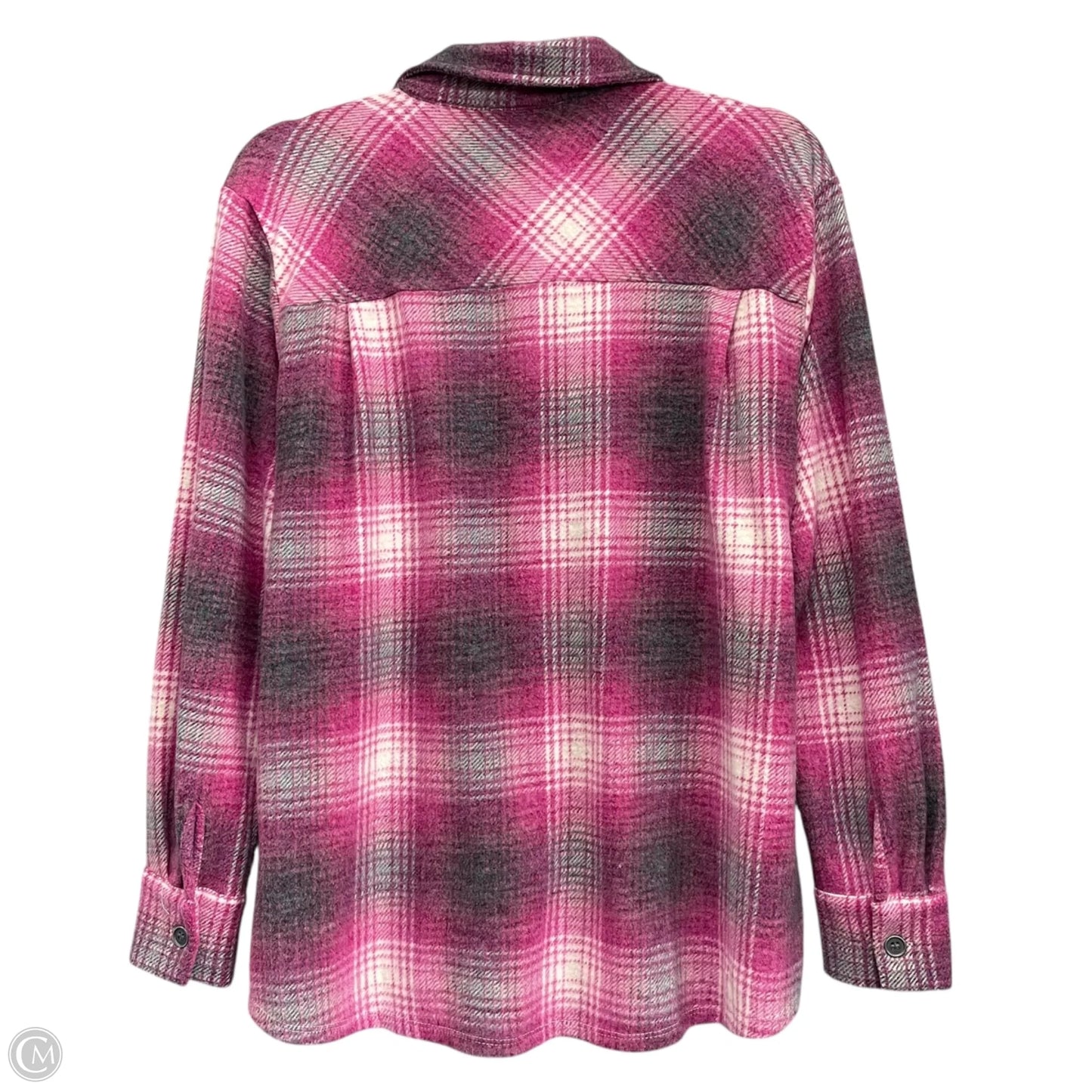 Top Long Sleeve By Zenana In Pink, Size: M