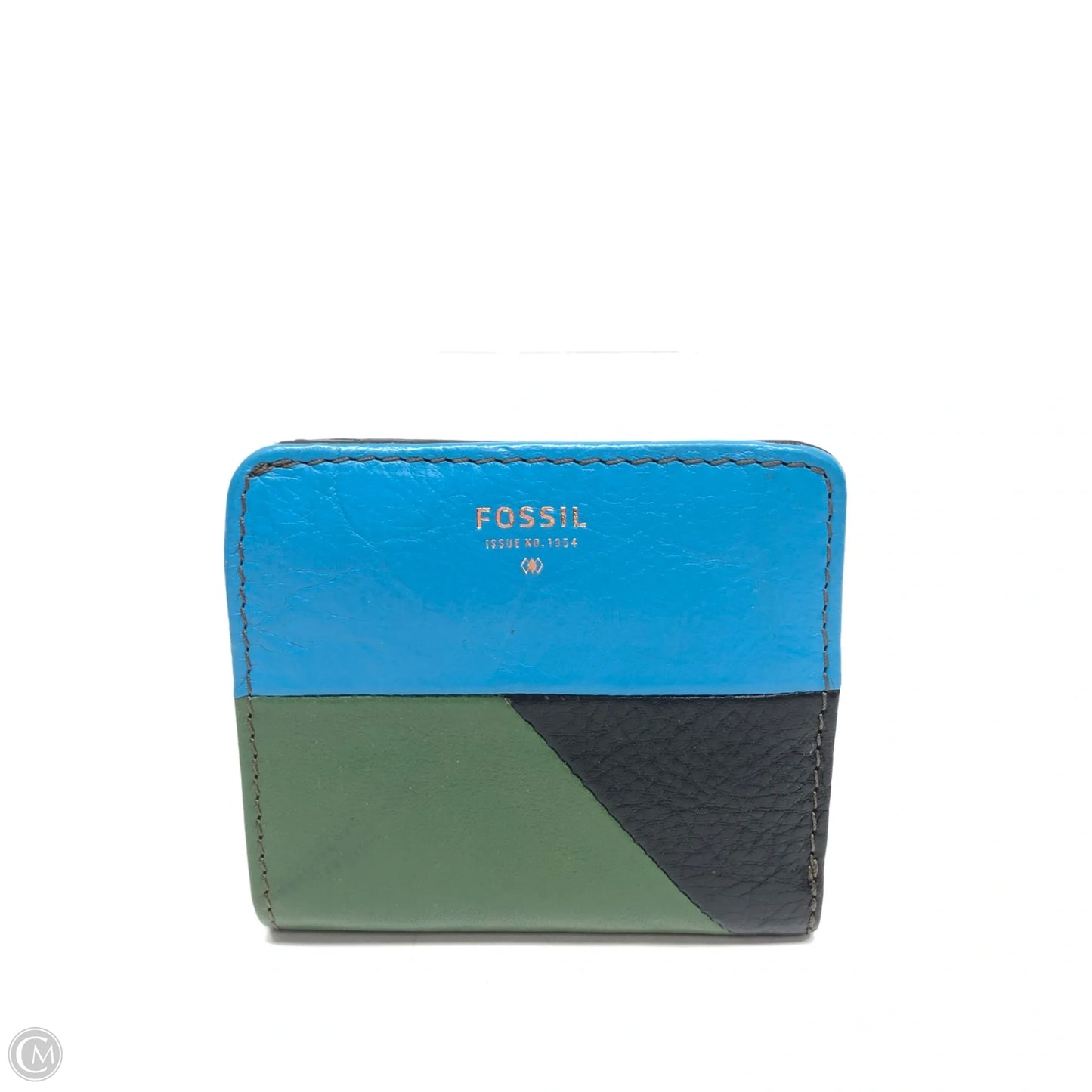 Wallet Leather By Fossil, Size: Small