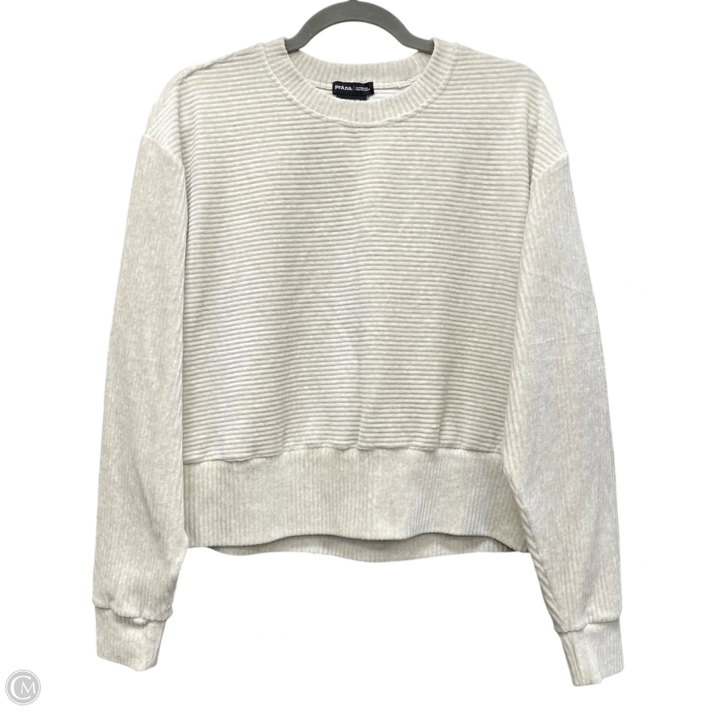 Sweater By Prana In Cream, Size: L