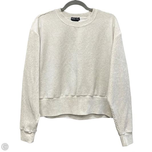 Sweater By Prana In Cream, Size: L