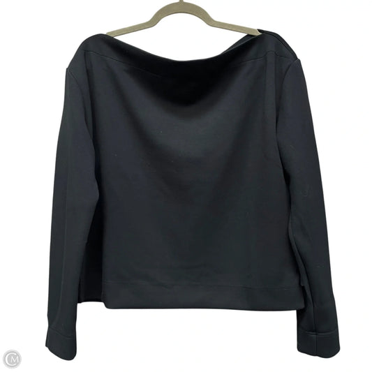 Athletic Top Long Sleeve Crewneck By Cmc In Black, Size: M