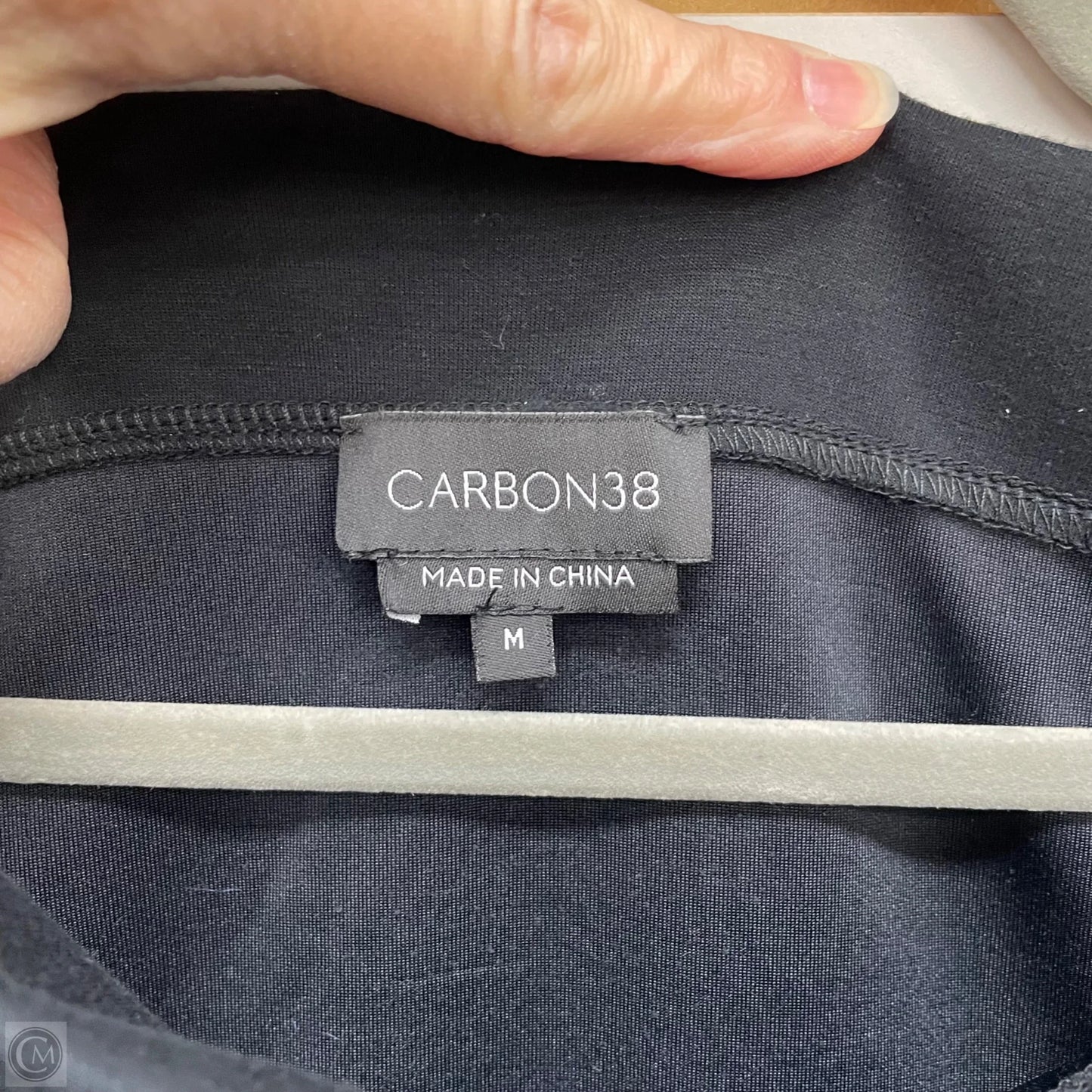 Athletic Top Long Sleeve Crewneck By Cmc In Black, Size: M