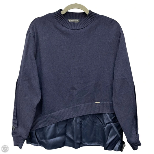 Sweatshirt Crewneck By Cmb In Navy, Size: 8