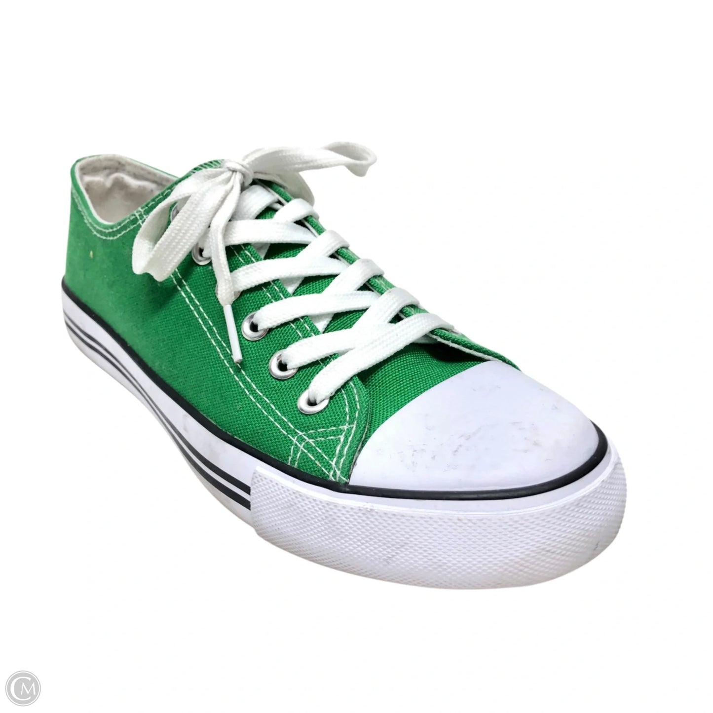 Shoes Sneakers By Clothes Mentor In Green, Size: 8