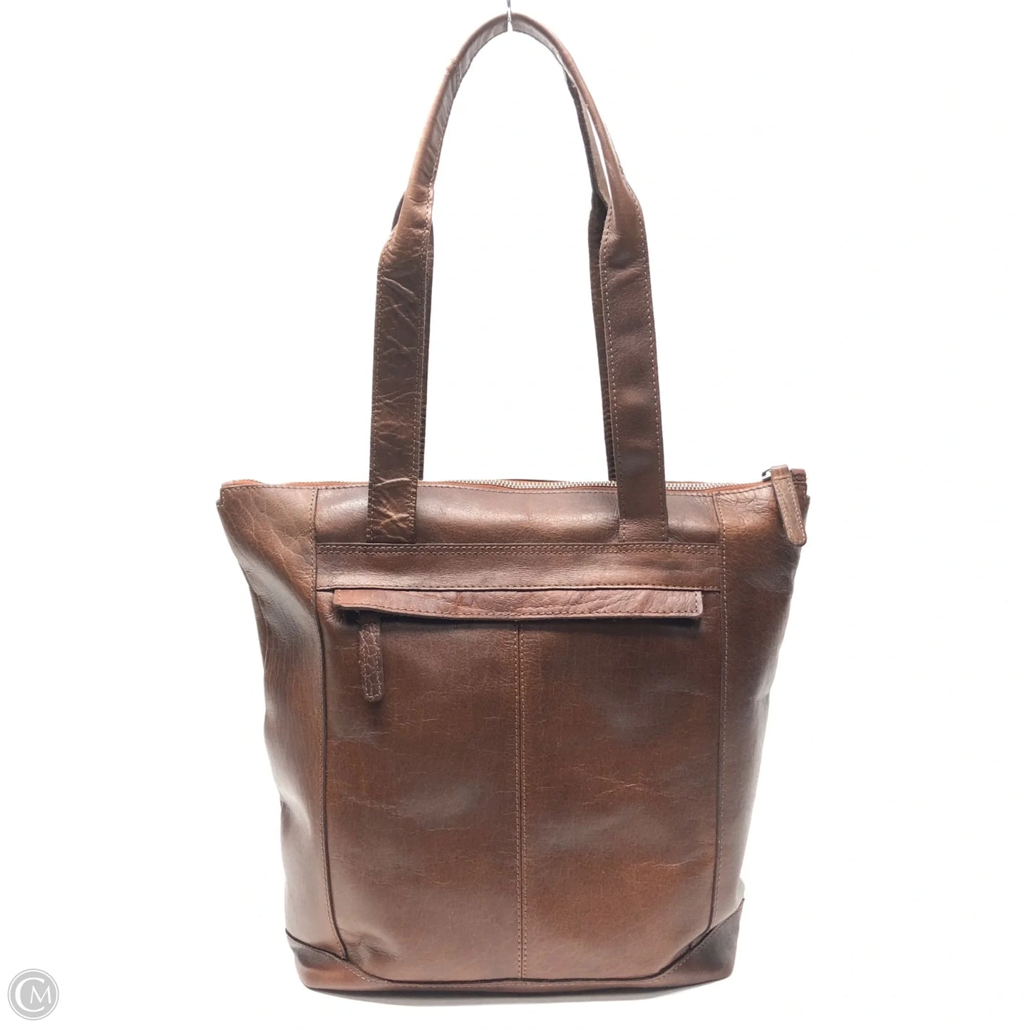 Tote Leather By Cmc, Size: Medium