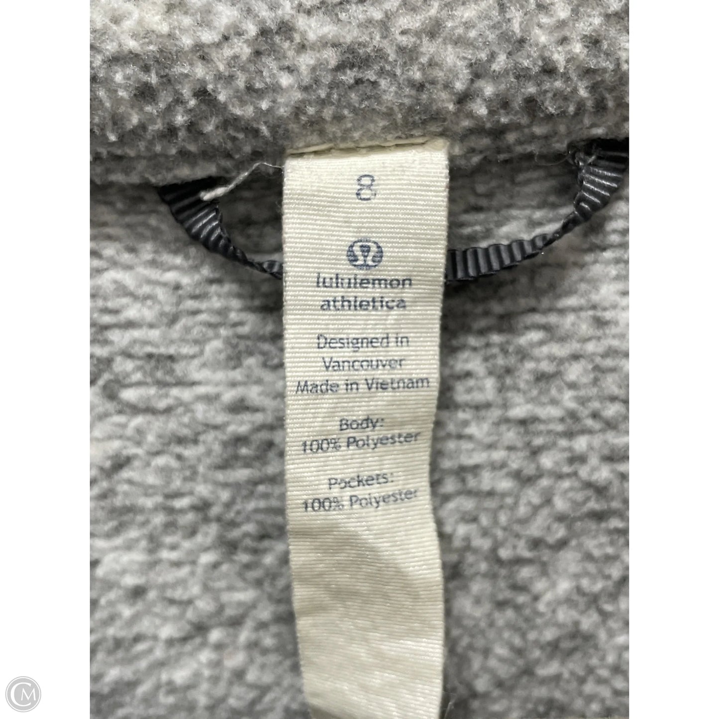 Athletic Fleece By Lululemon In Grey, Size: 8
