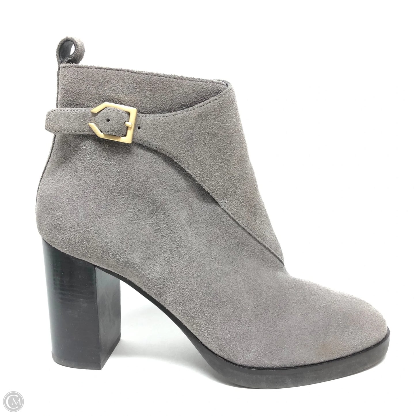 Boots Ankle Heels By Cole-haan In Grey, Size: 7.5