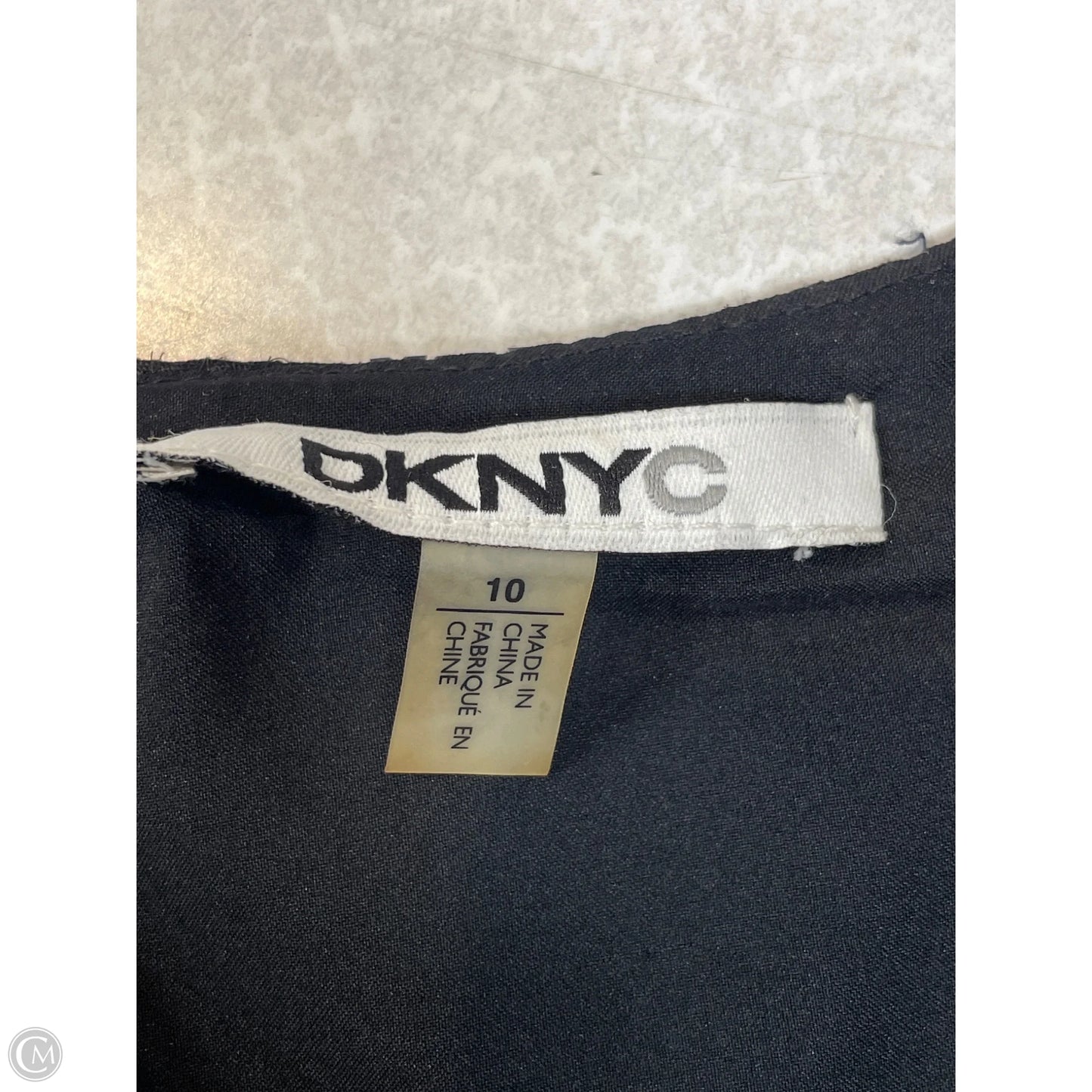 Dress Party Short By Dkny City In Black, Size: 10