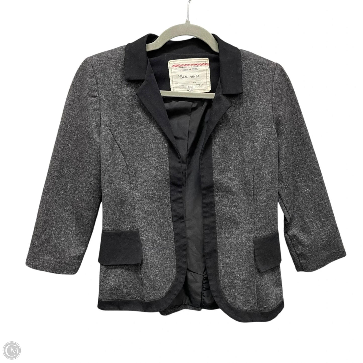 Blazer By Cmc In Black & Grey, Size: 2