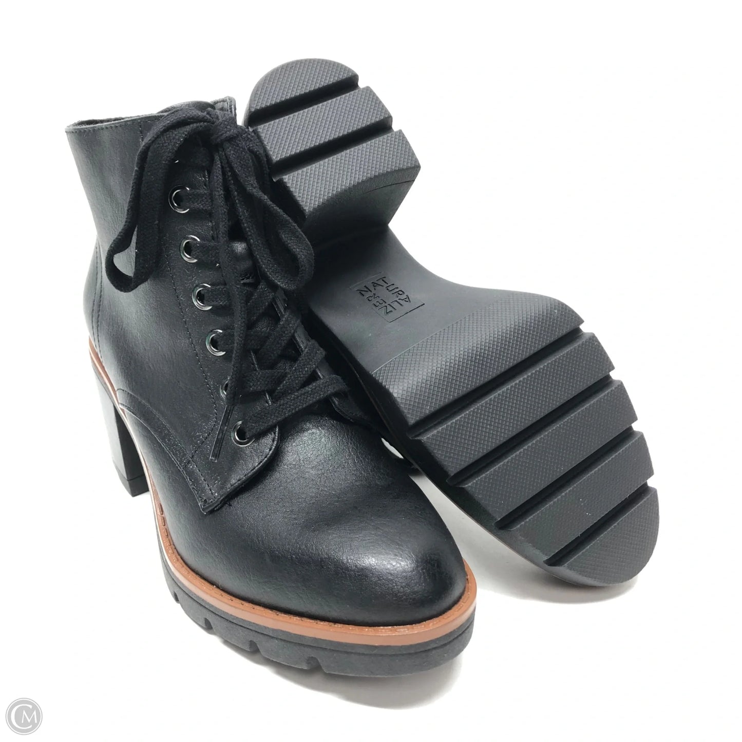 Boots Ankle Heels By Naturalizer In Black, Size: 6.5