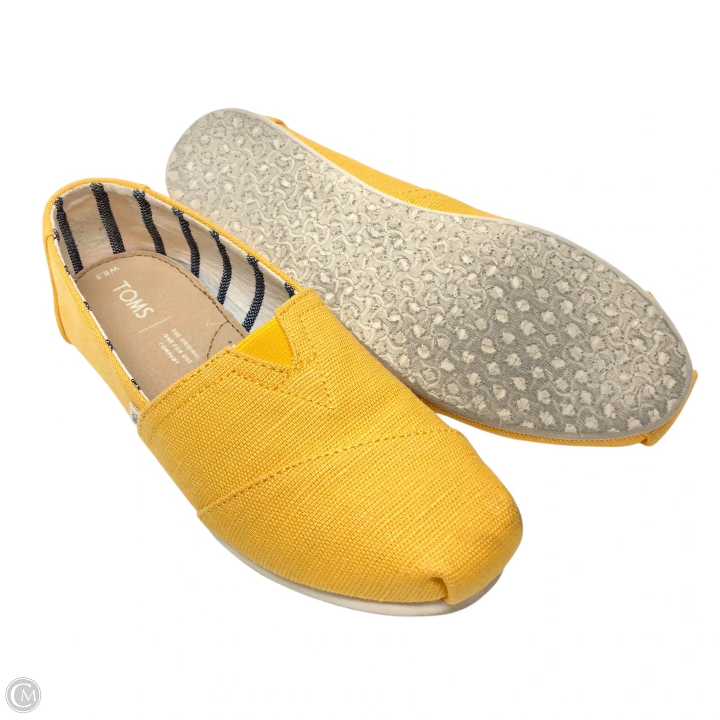 Shoes Flats By Toms In Yellow, Size: 6.5
