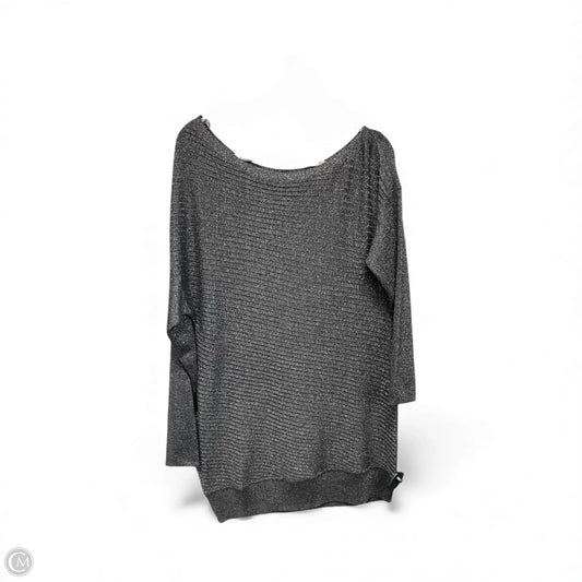 Sweater By White House Black Market In Grey & Silver, Size: M