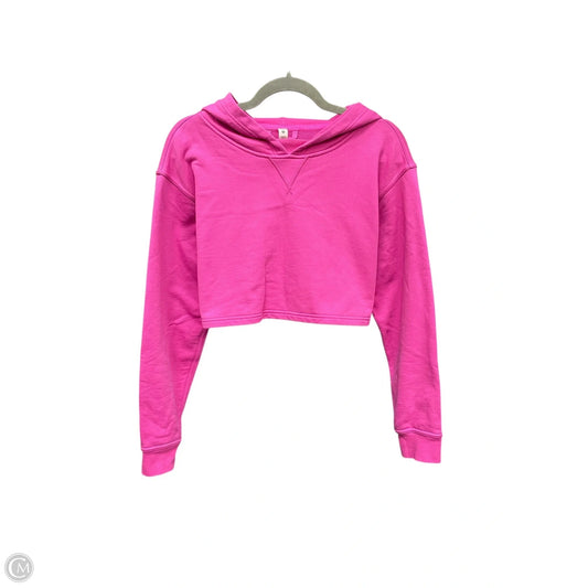 Athletic Sweatshirt Hoodie By Lululemon In Pink, Size: 6