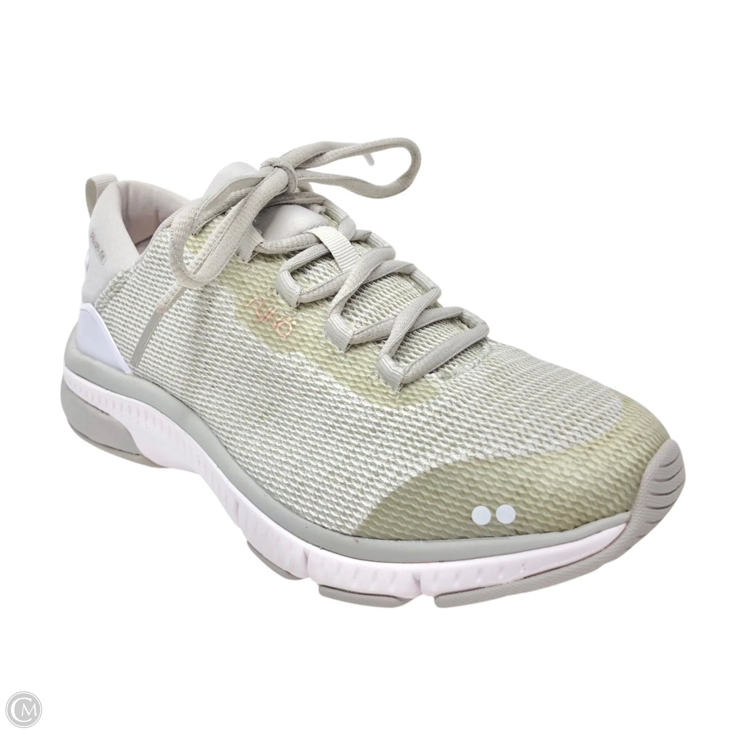 Shoes Athletic By Ryka In Green & Grey, Size: 6