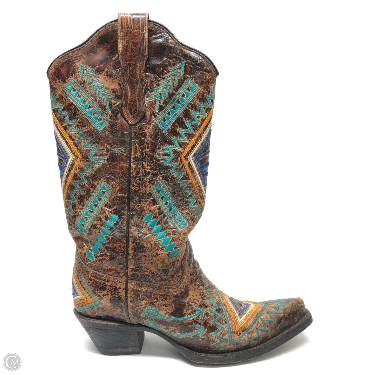 Boots Western By Corral In Brown, Size: 6