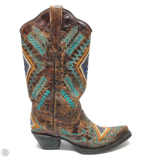 Boots Western By Corral In Brown, Size: 6