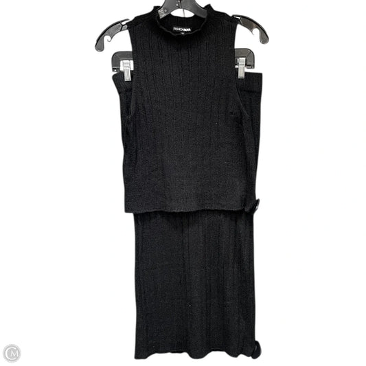 Skirt Set 2pc By Fashion Nova In Black, Size: L