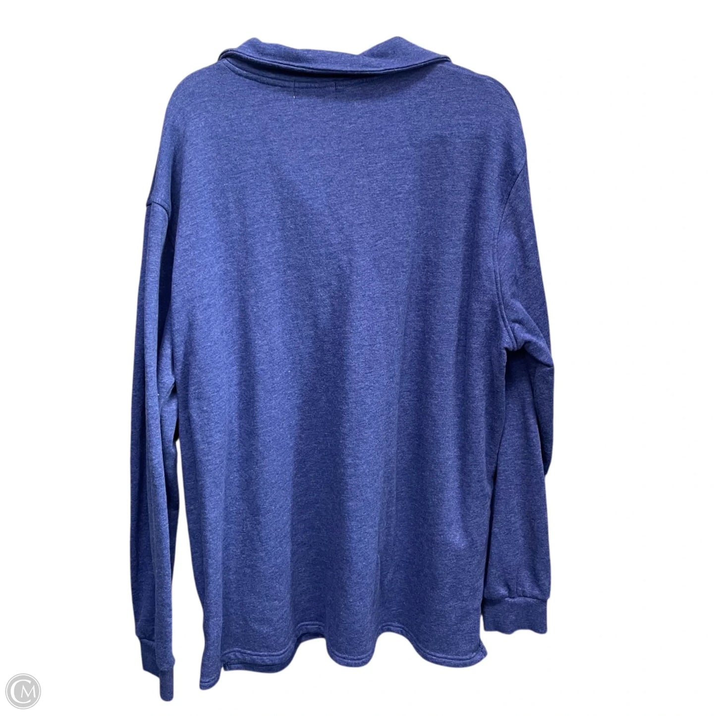 Sweatshirt Collar By Jess Lea In Blue, Size: 3x