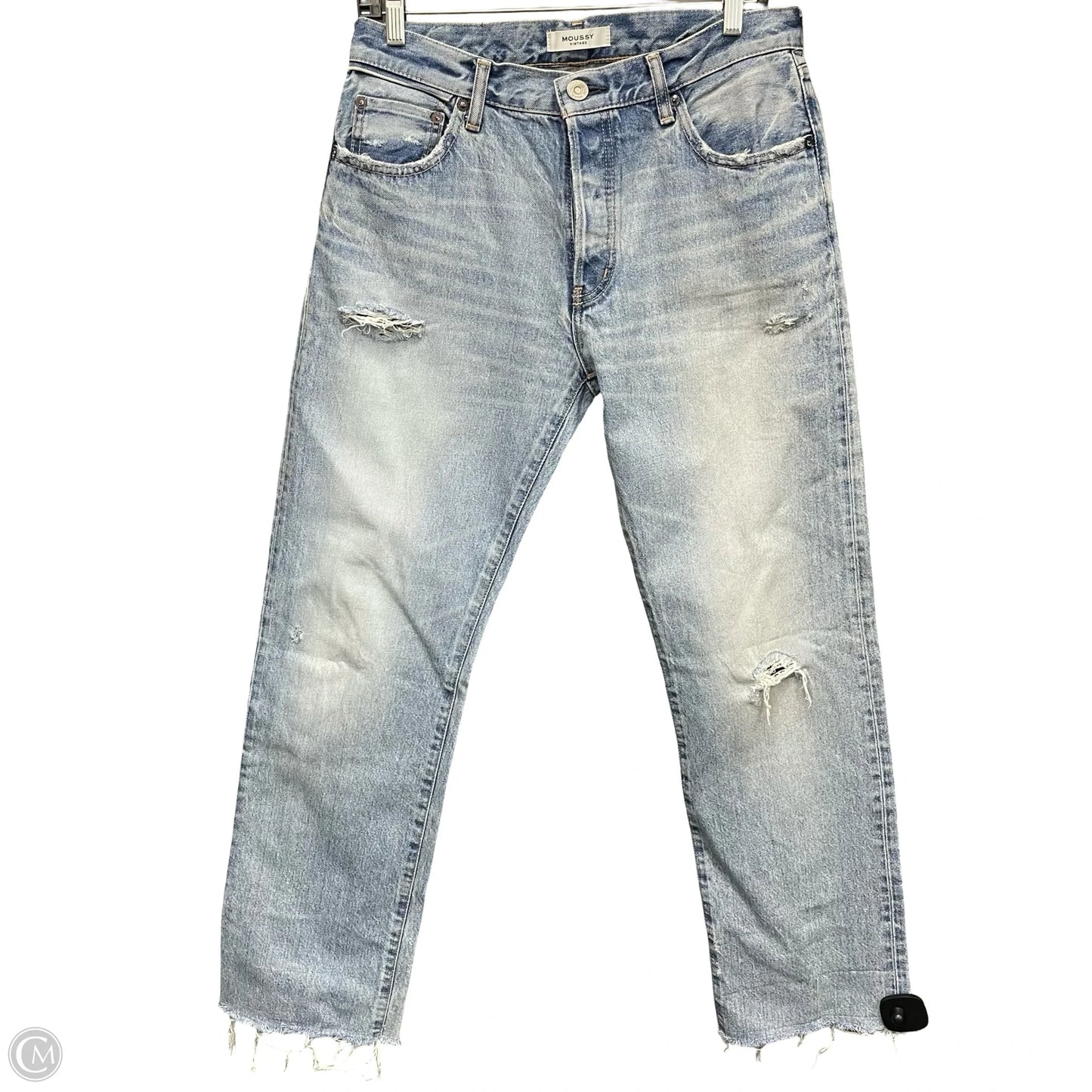 Jeans Boyfriend By Cmb In Blue Denim, Size: 8