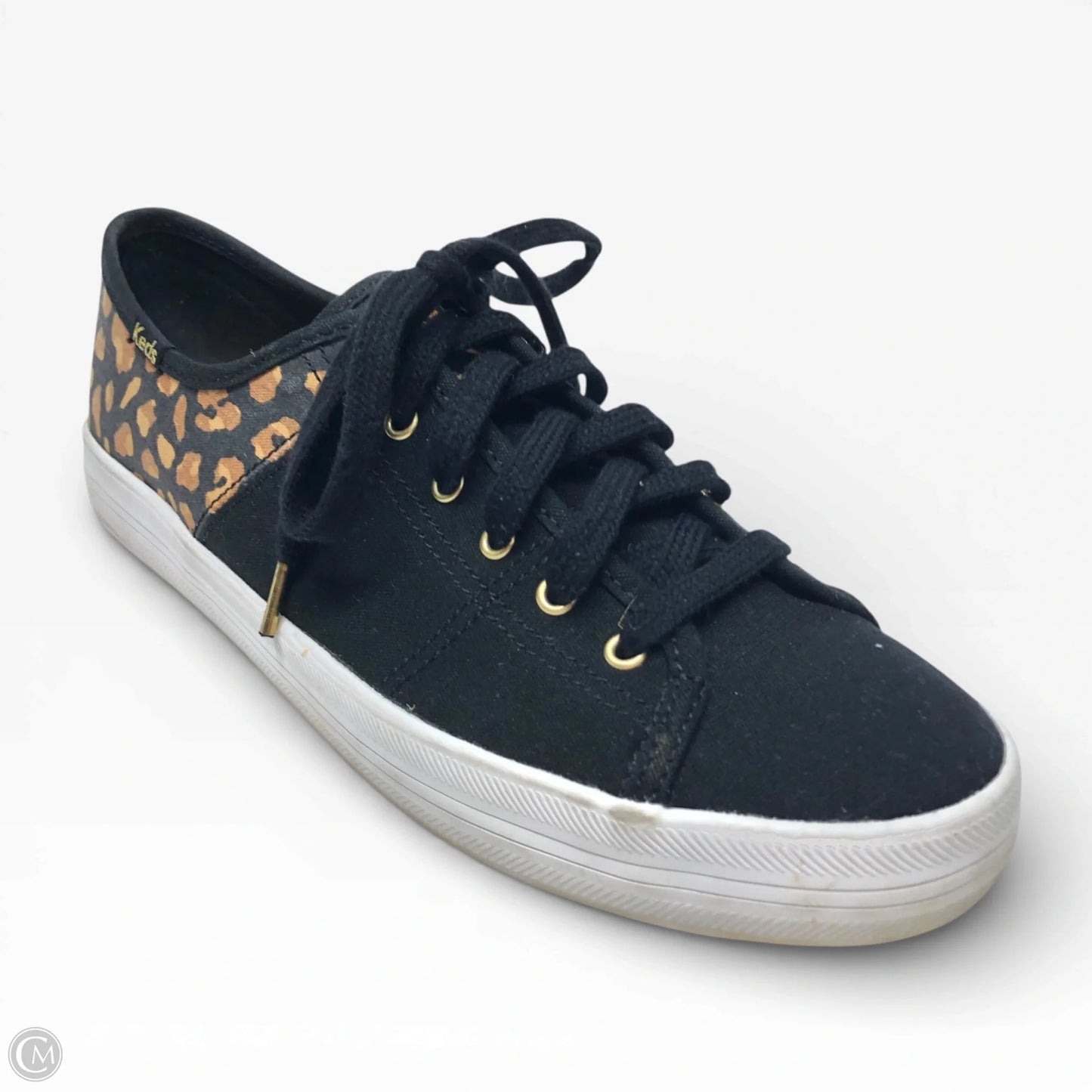 Shoes Flats By Keds In Black & Brown, Size: 8.5