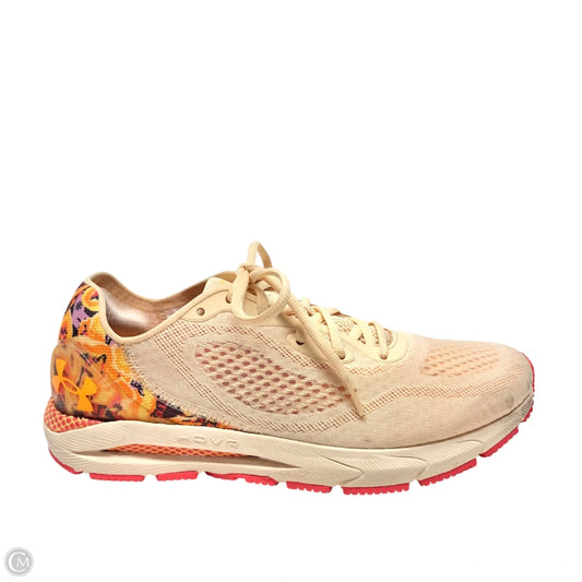 Shoes Athletic By Under Armour In Peach, Size: 9