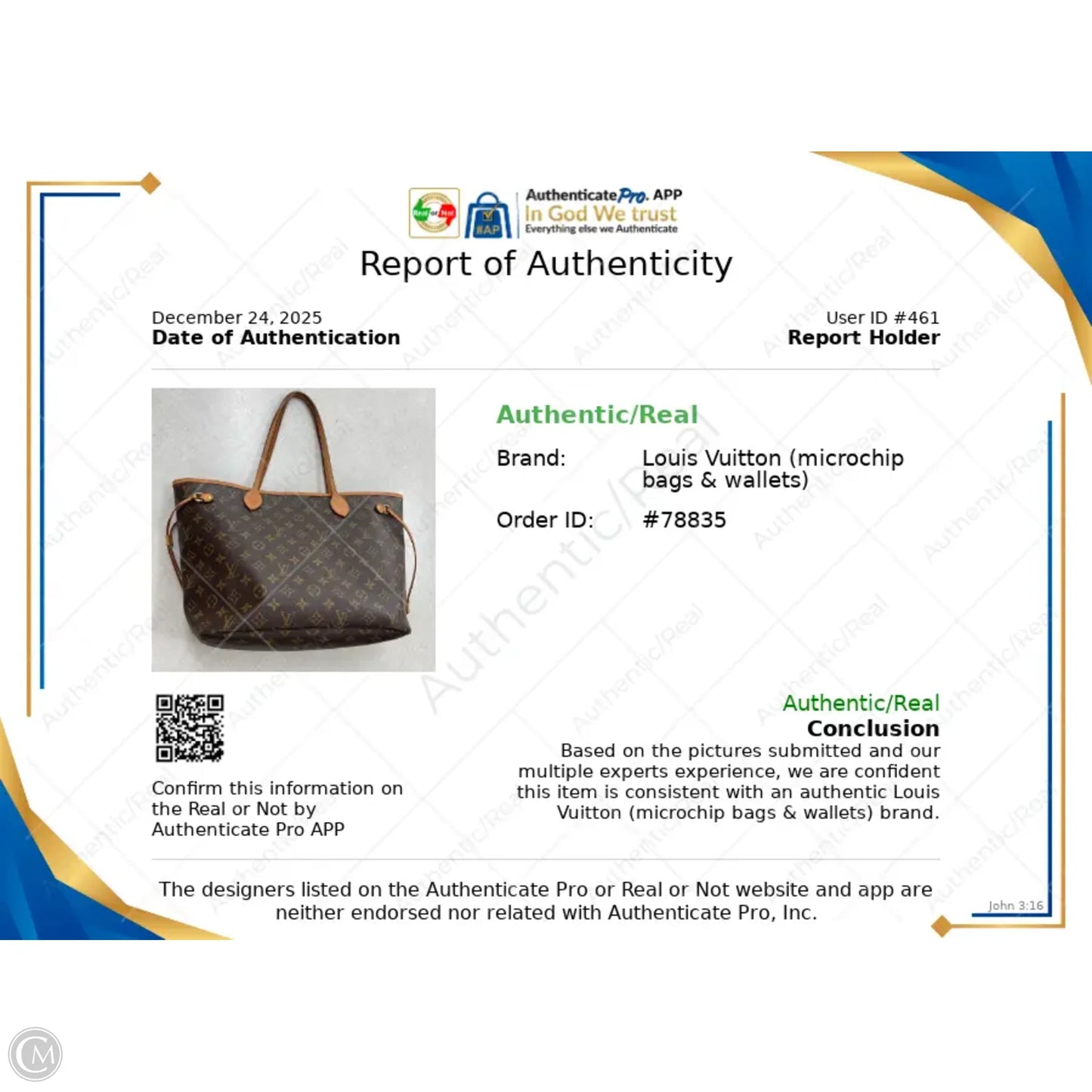 Tote Luxury Designer By Louis Vuitton, Size: Medium