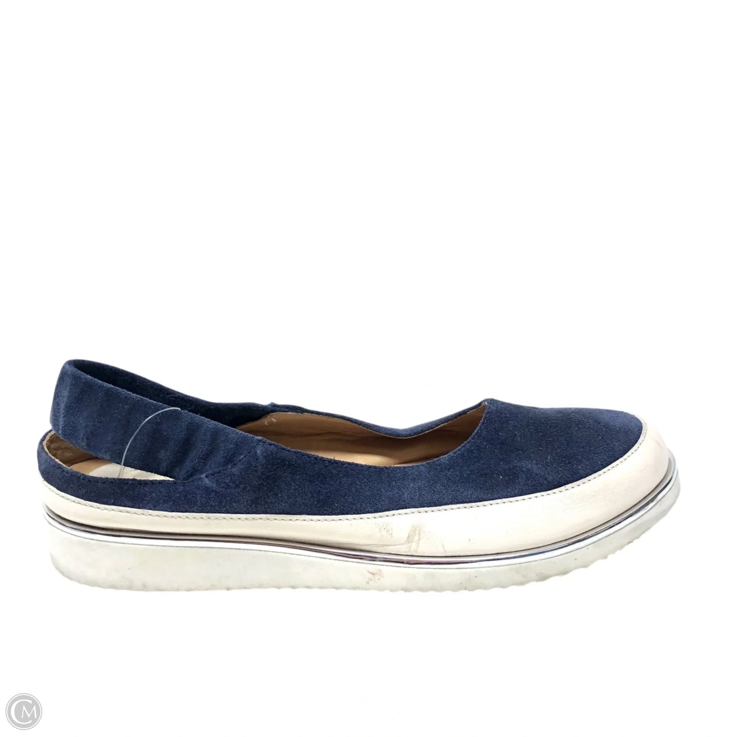 Shoes Flats By Cmb In Blue, Size: 8