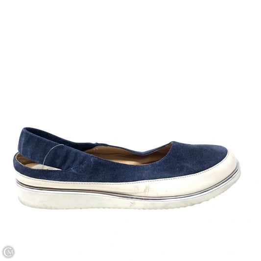 Shoes Flats By Cmb In Blue, Size: 8
