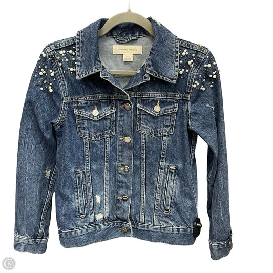 Jacket Denim By Pilcro In Blue Denim, Size: Xs