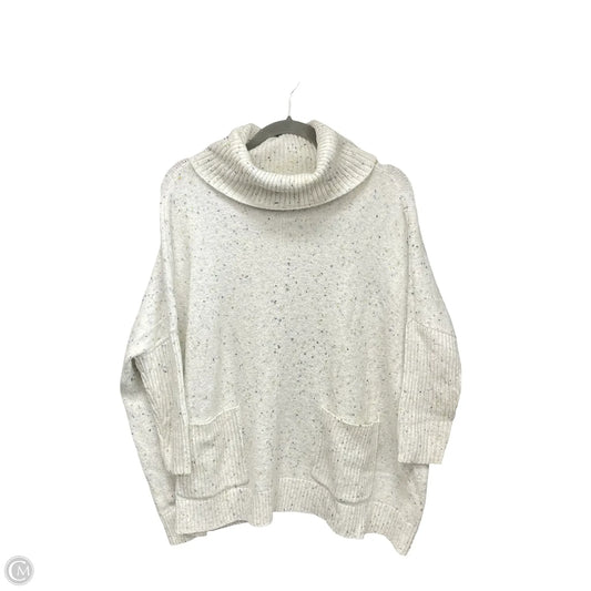 Sweater By Loft In White, Size: Xxs