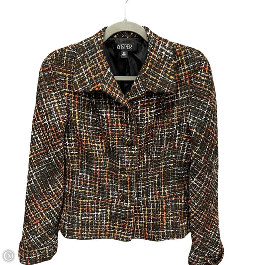 Blazer By Kasper In Brown, Size: 8p