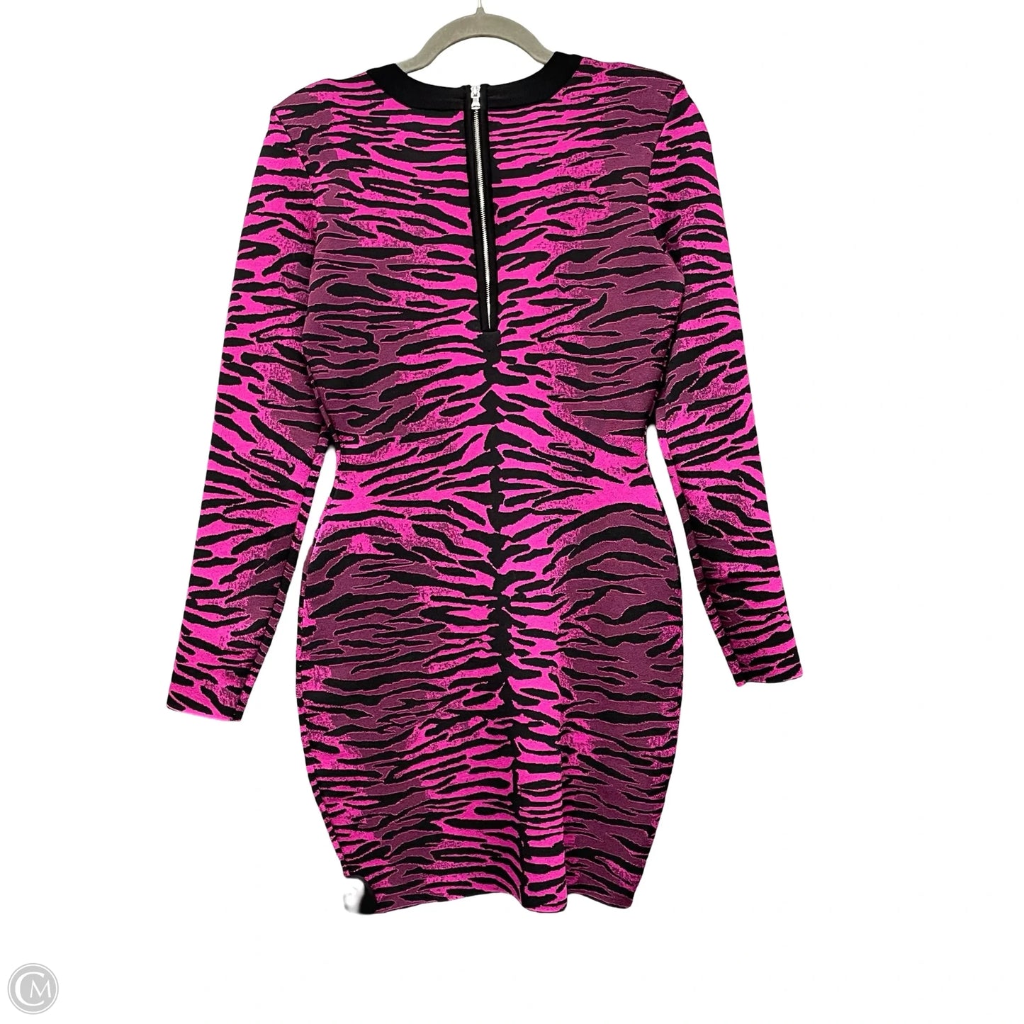 Dress Designer By Milly In Black & Pink, Size: M