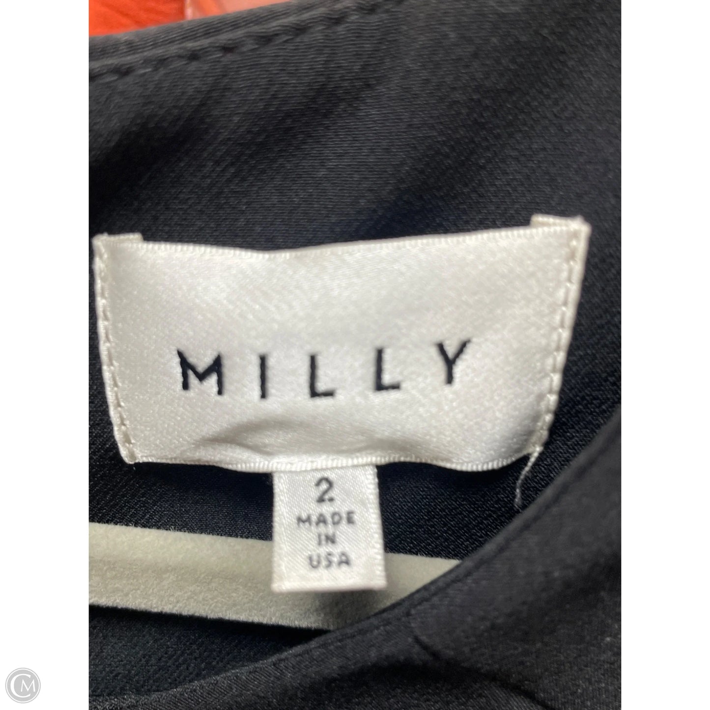 Dress Designer By Milly In Black, Size: 2