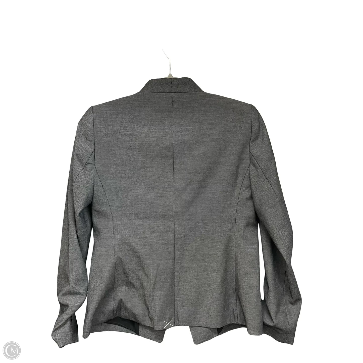 Blazer By Ann Taylor In Grey, Size: 0p