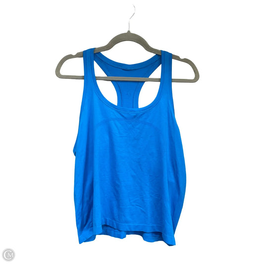 Athletic Tank Top By Lululemon In Blue, Size: 12