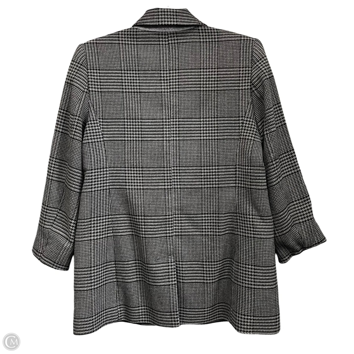 Blazer By Loft In Black & Grey, Size: 4p
