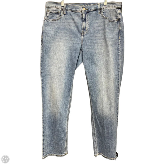 Jeans Boyfriend By Old Navy In Blue Denim, Size: 14
