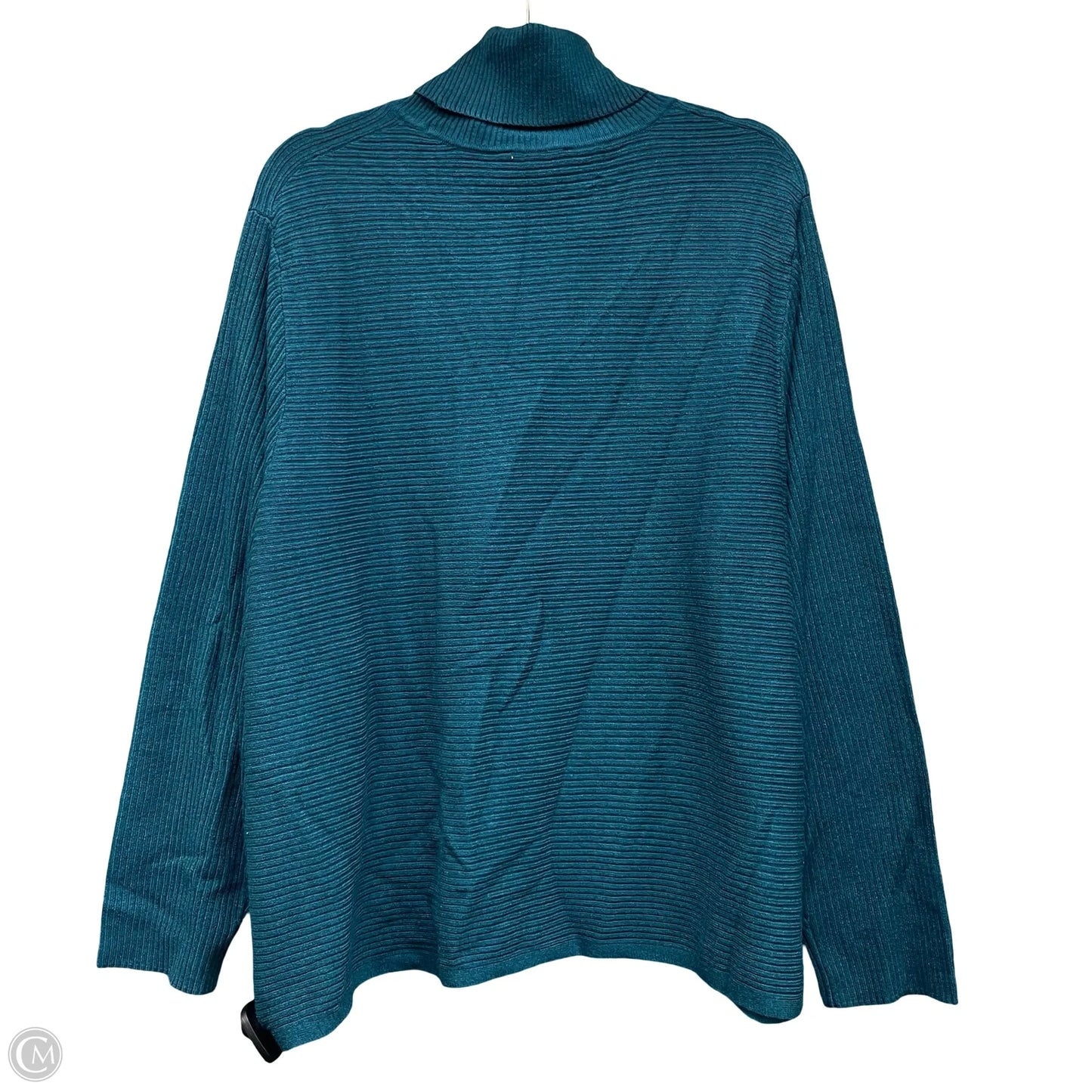 Sweater By Investments In Blue, Size: 3x