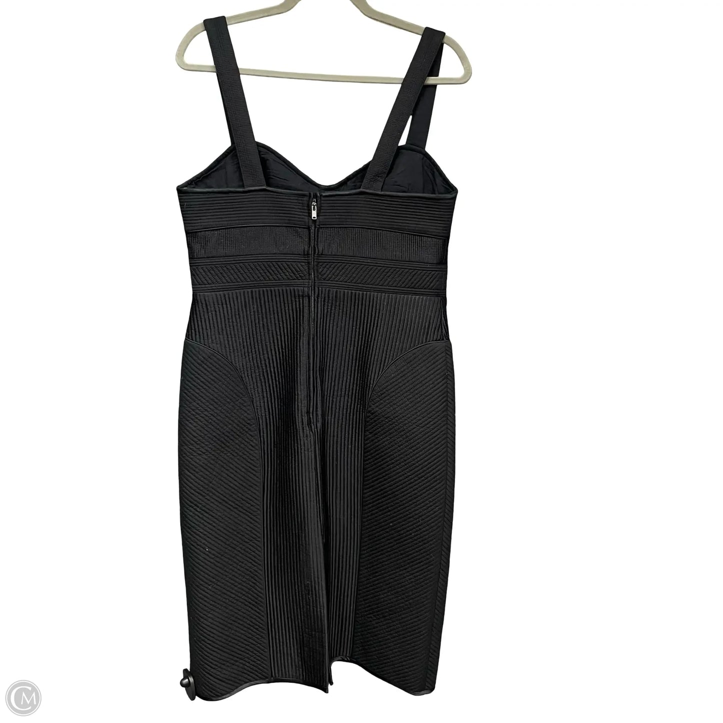 Dress Casual Midi By Banana Republic In Black, Size: 10