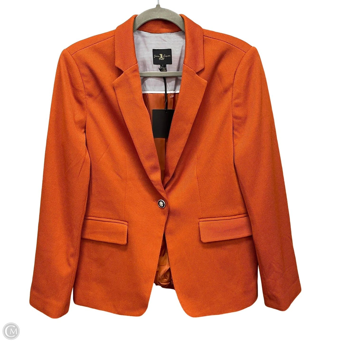 Blazer By Jules & Leopold In Orange, Size: L