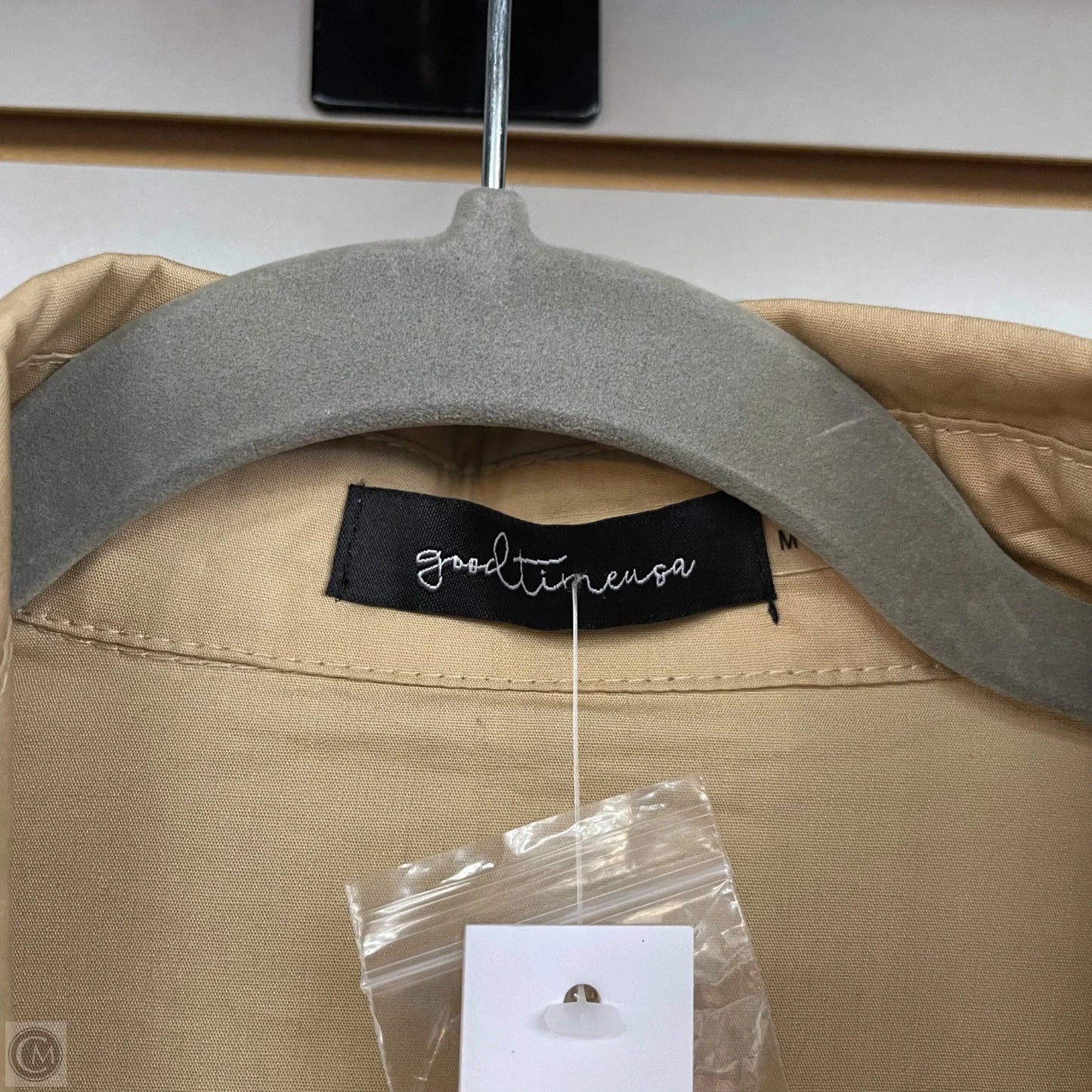 Jumpsuit By Clothes Mentor In Blue & Cream, Size: M