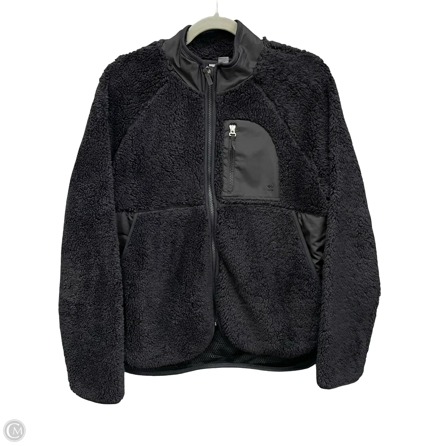 Athletic Jacket By Sweaty Betty In Black, Size: 8