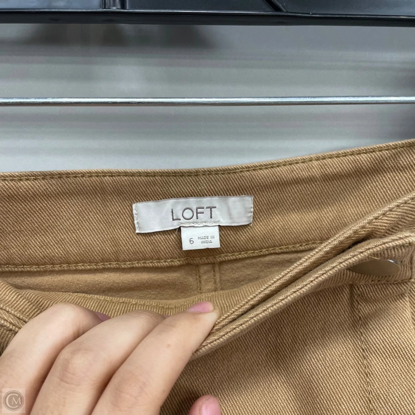 Skirt Mini & Short By Loft In Tan, Size: 6
