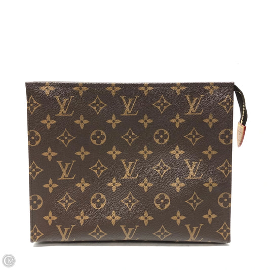 Makeup Bag Luxury Designer By Louis Vuitton, Size: Large