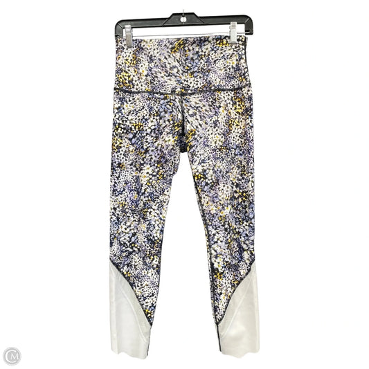 Athletic Leggings By Lululemon In Blue & Purple, Size: 8