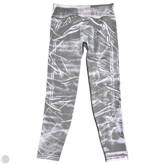 Athletic Leggings By Lululemon In Grey & Purple, Size: 8