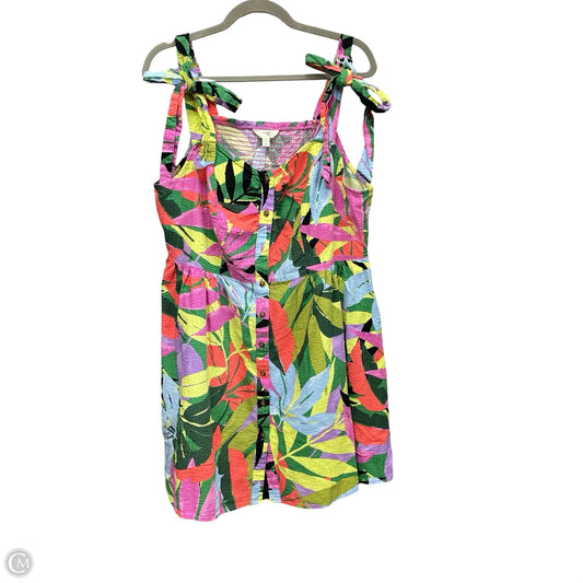Tunic Sleeveless By Terra & Sky In Multi-colored, Size: 1x