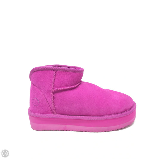 Boots Ankle Flats By Cmc In Pink, Size: 9
